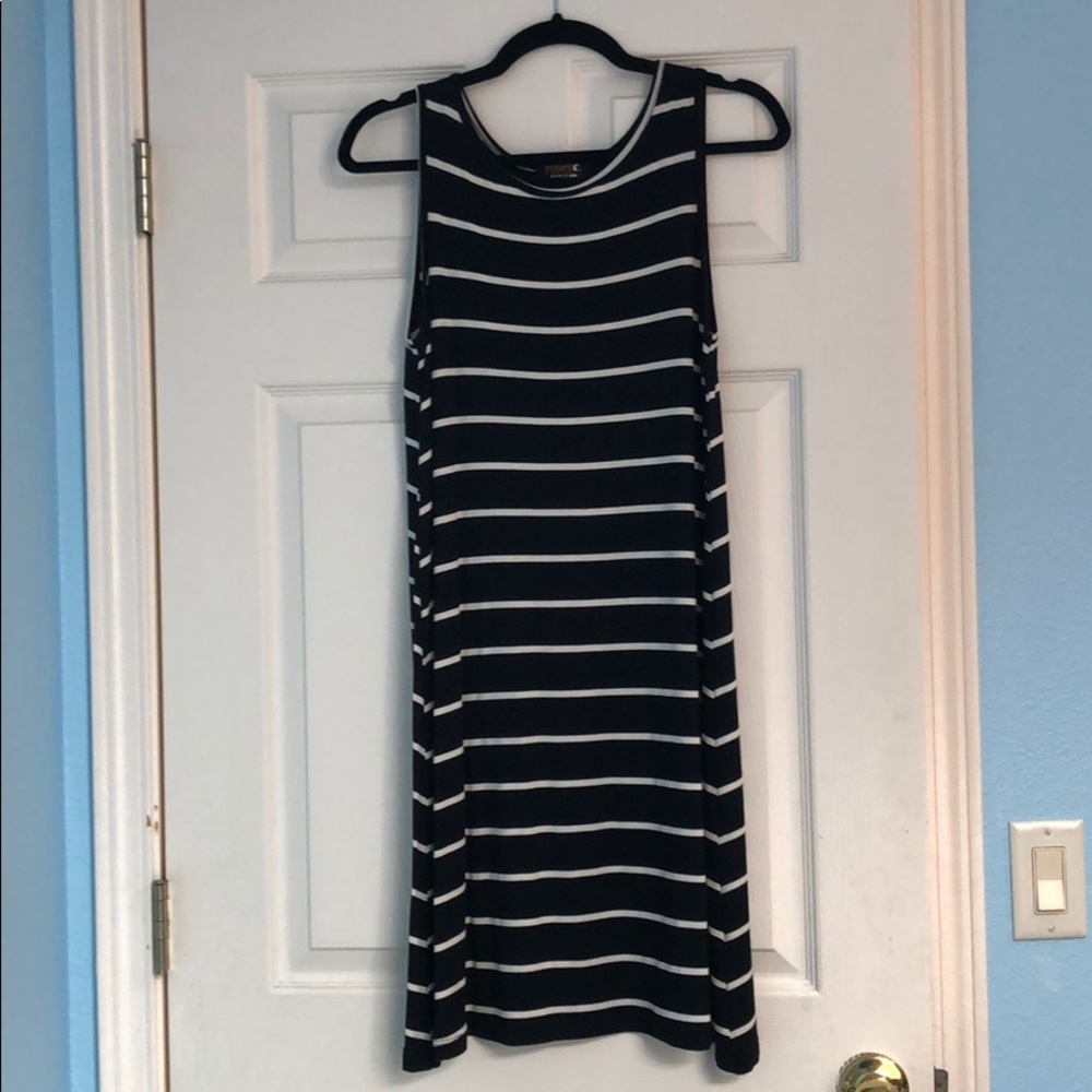 Knit swing dress